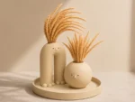 NOVA Buddy Vase Set – beige