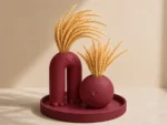 NOVA Buddy Vase Set – burgundy