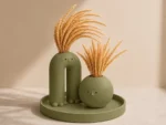 NOVA Buddy Vase Set – olive