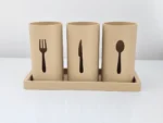 NOVA Cutlery Station – beige