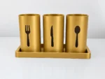 NOVA Cutlery Station – gold