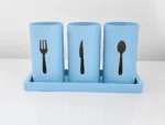 NOVA Cutlery Station – light-blue