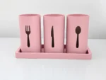 NOVA Cutlery Station – pink