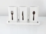 NOVA Cutlery Station – white