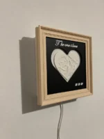 NOVA Love Map Frame – beige
