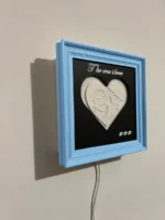 NOVA Love Map Frame – light-blue