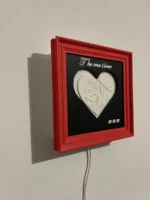 NOVA Love Map Frame – red