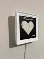 NOVA Love Map Frame – white