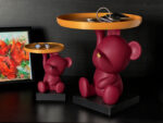 NOVA Teddy Tray - burgundy color preview